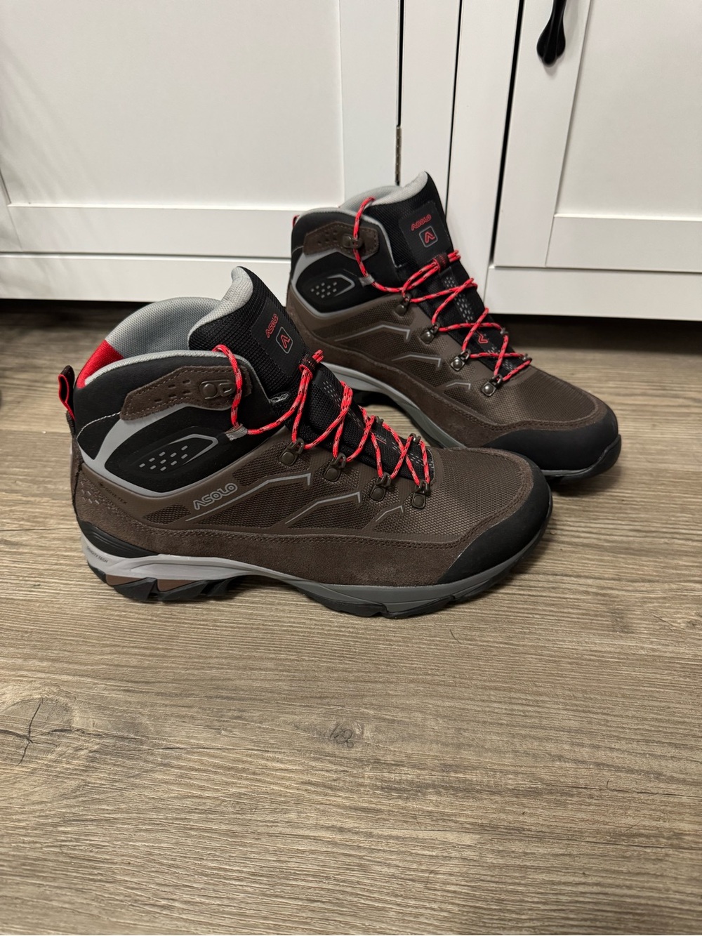 Asolo Acadia Mid GTX Men's Hiking Boots, Brown/Frost Grey, M13